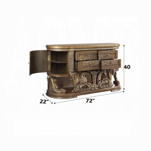 Acme Constantine Brown & Gold Server - Image 7