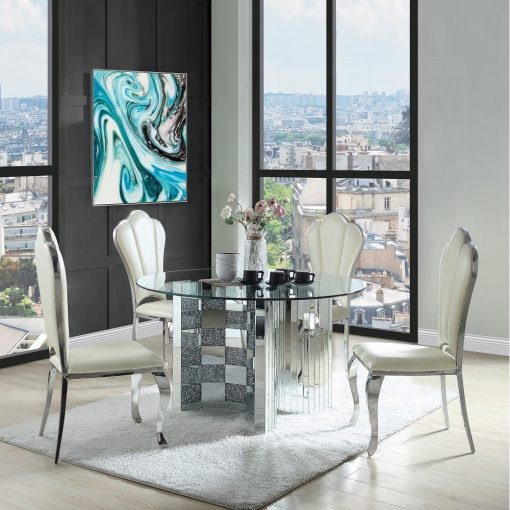 Acme Cyrene Side Chair - Set of 2 - Image 11