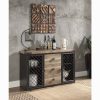 Acme Edina Oak & Sandy Black Server