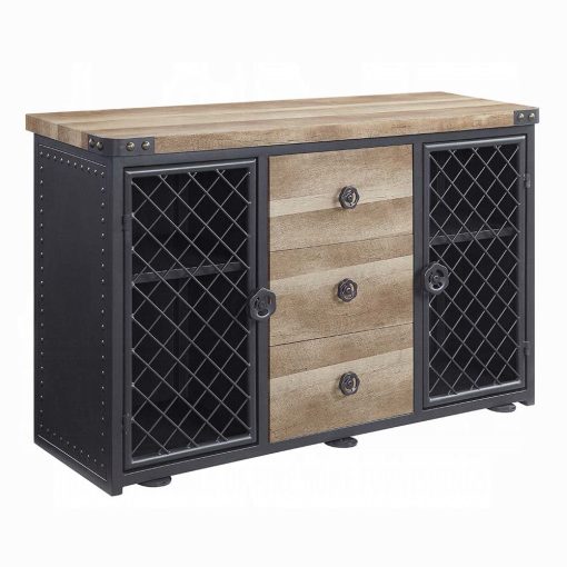 Acme Edina Oak & Sandy Black Server - Image 2