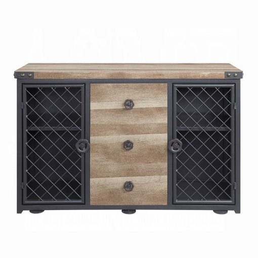 Acme Edina Oak & Sandy Black Server - Image 3