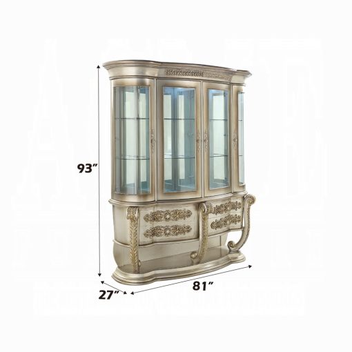 Acme Danae Champagne & Gold Curio - Image 7