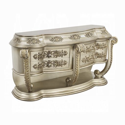 Acme Danae Champagne & Gold Server - Image 2