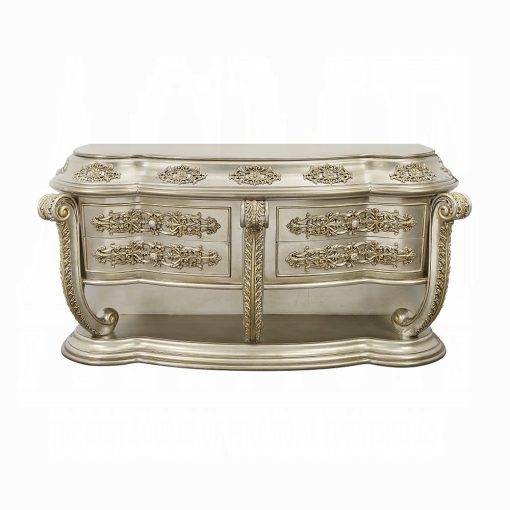 Acme Danae Champagne & Gold Server - Image 3
