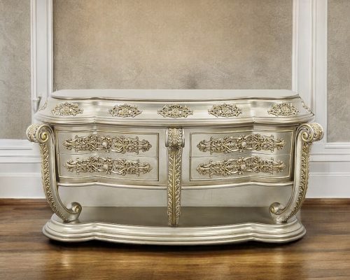 Acme Danae Champagne & Gold Server