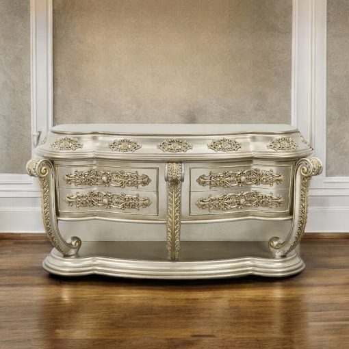 Acme Danae Champagne & Gold Server
