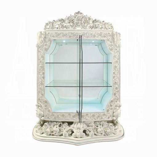 Acme Adara Antique White Curio - Image 5