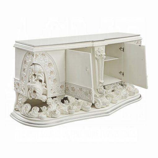 Acme Adara Antique White Server - Image 4