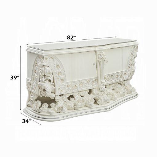 Acme Adara Antique White Server - Image 7