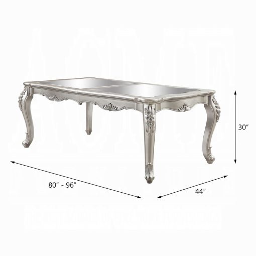 Acme Bently Champagne Dining Table - Image 8