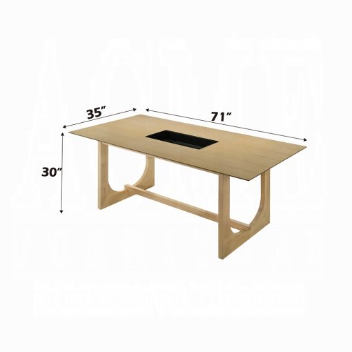 Acme Blayde Natural Dining Table - Image 5