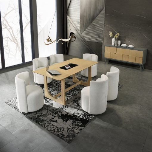 Acme Blayde Natural Dining Table - Image 6