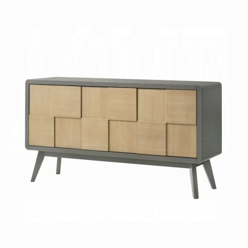 Acme Blayde Light Gray & Natural Server - Image 2