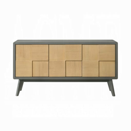 Acme Blayde Light Gray & Natural Server - Image 3