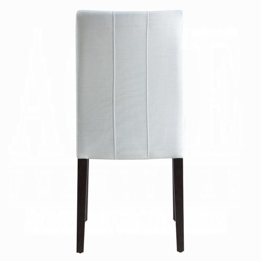 Acme Carena White & Brown Side Chair - Set of 2 - Image 5