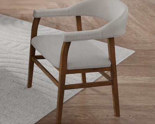 Acme Darcy Dark Walnut Arm Chair - Set of 2