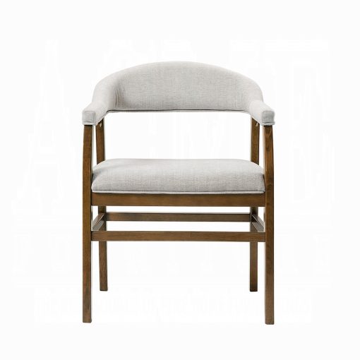 Acme Darcy Dark Walnut Arm Chair - Set of 2 - Image 3