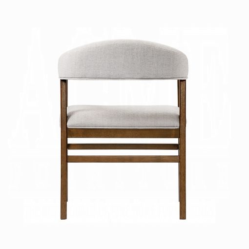 Acme Darcy Dark Walnut Arm Chair - Set of 2 - Image 5