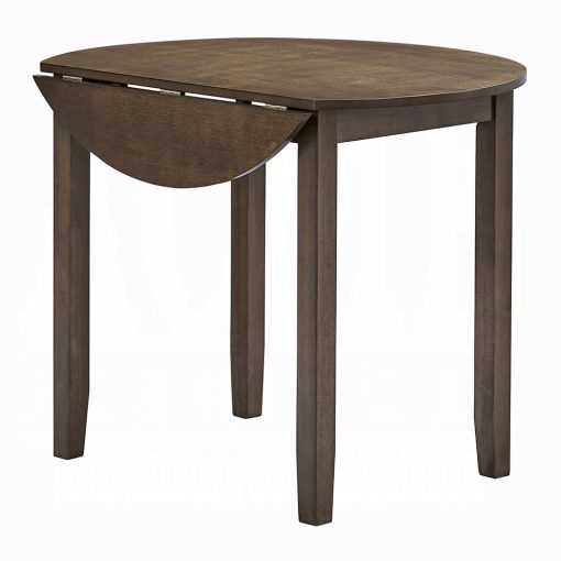 Acme Damica Walnut Round Dining Table - Image 2