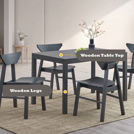 Acme Briar Black Dining Table