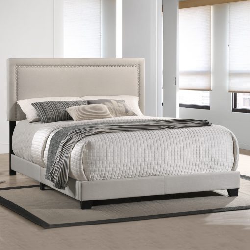 Intercon Zion Fog Upholstered Bed - Image 9