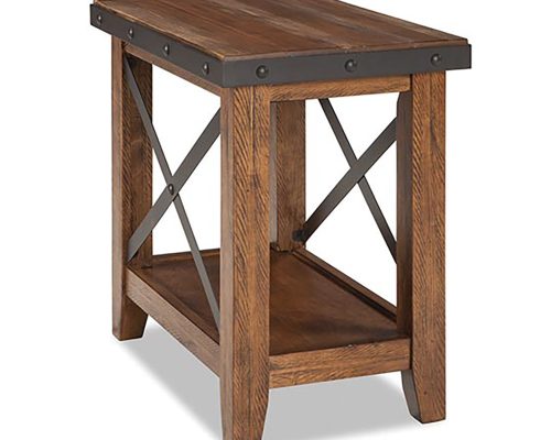 Intercon Taos Canyon Brown Chairside Table