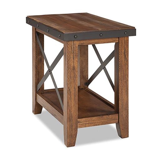 Intercon Taos Canyon Brown Chairside Table
