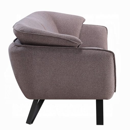 Acme Dalya Gray Linen Sofa - Image 4