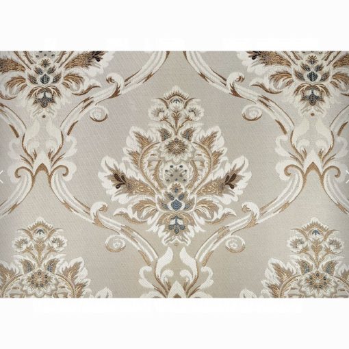 Acme Danae Fabric, Champagne & Gold Loveseat with 5 Pillows - Image 6