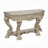 Acme Danae Champagne & Gold Sofa Table
