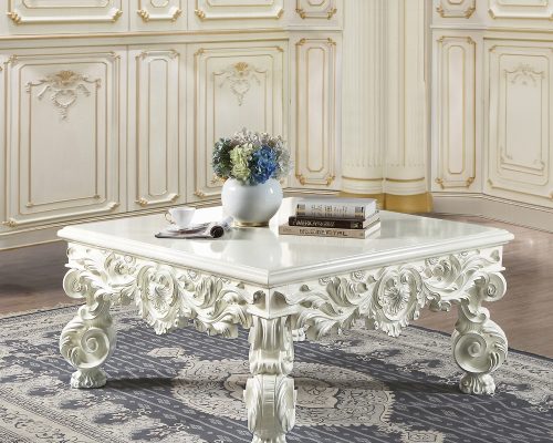 Acme Adara Antique White Coffee Table