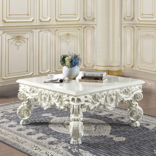 Acme Adara Antique White Coffee Table