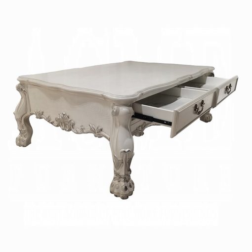 Acme Dresden Bone White Coffee Table - Image 6