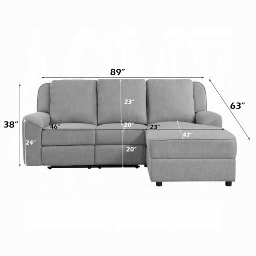 Acme Destiny Motion Sectional Sofa - Image 6