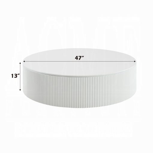 Acme Dyllan White High Gloss Coffee Table - Image 3