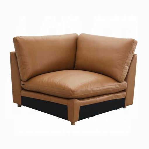 Acme Brighton Brown Top Grain Leather Modular - Wedge