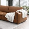 Acme Brighton Brown Top Grain Leather Modular - Right Facing Arm Chair