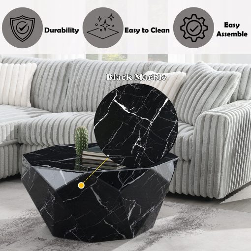 Acme Dara Black Coffee Table - Image 6
