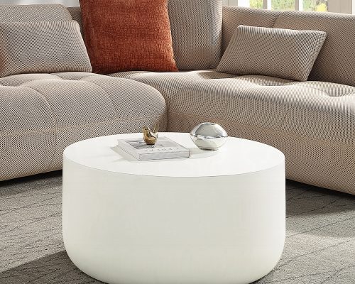 Acme Dustan Natural White Coffee Table