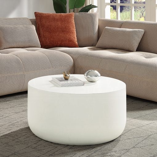 Acme Dustan Natural White Coffee Table
