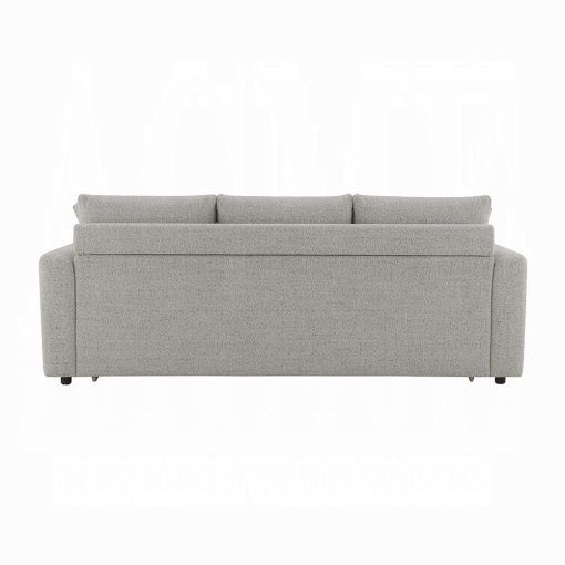 Acme Connie Gray Boucle Sofa with Sleeper - Image 5