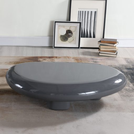 Acme Charlene Gray High Gloss Coffee Table