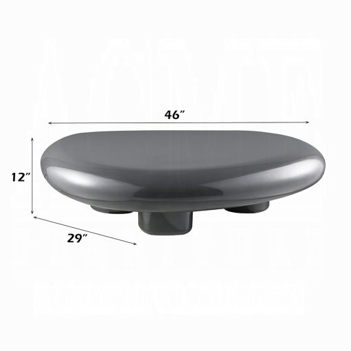 Acme Charlene Gray High Gloss Coffee Table - Image 6