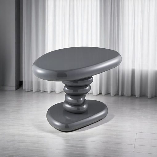 Acme Charlene Gray High Gloss End Table