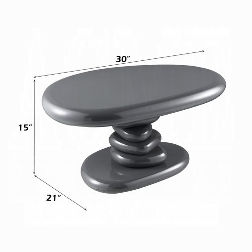 Acme Charlene Gray High Gloss End Table - Image 10