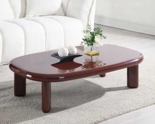 Acme Eddie Red High Gloss Coffee Table