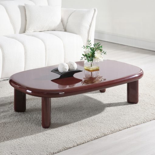 Acme Eddie Red High Gloss Coffee Table