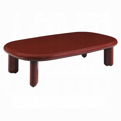Acme Eddie Red High Gloss Coffee Table - Image 2