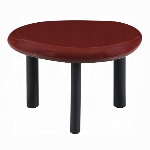 Acme Eddie Red High Gloss End Table - Image 3