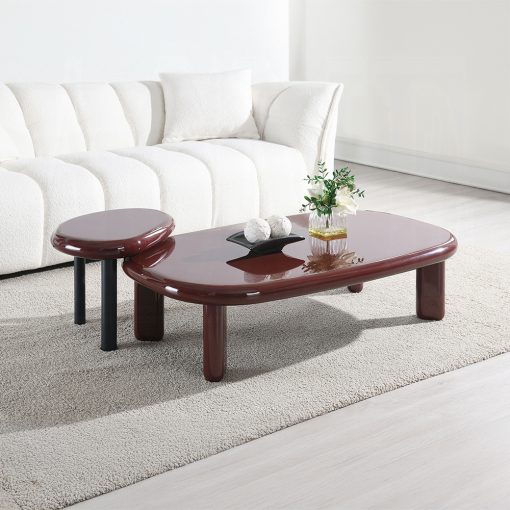 Acme Eddie Red High Gloss End Table - Image 5
